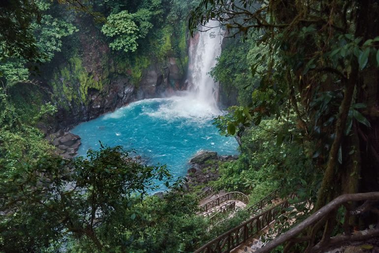 blog rio celeste waterfall costa rica