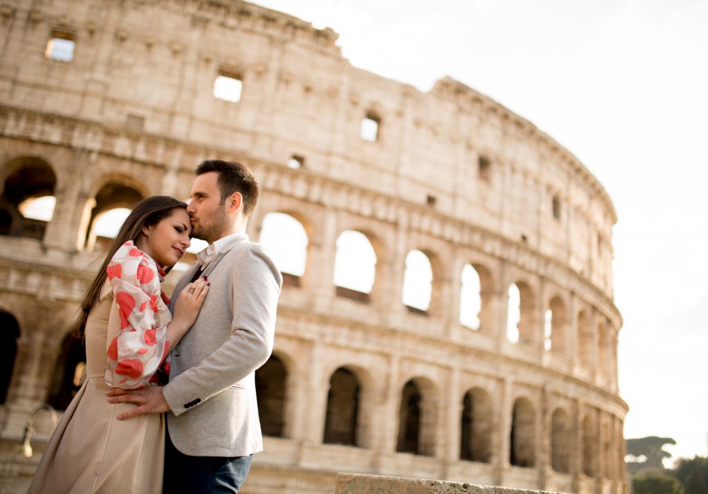 couple in rome 